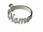 Anello con Nome Taglia Unica