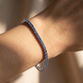 Bracciale Saldato Tennis Blu - Nomissimo