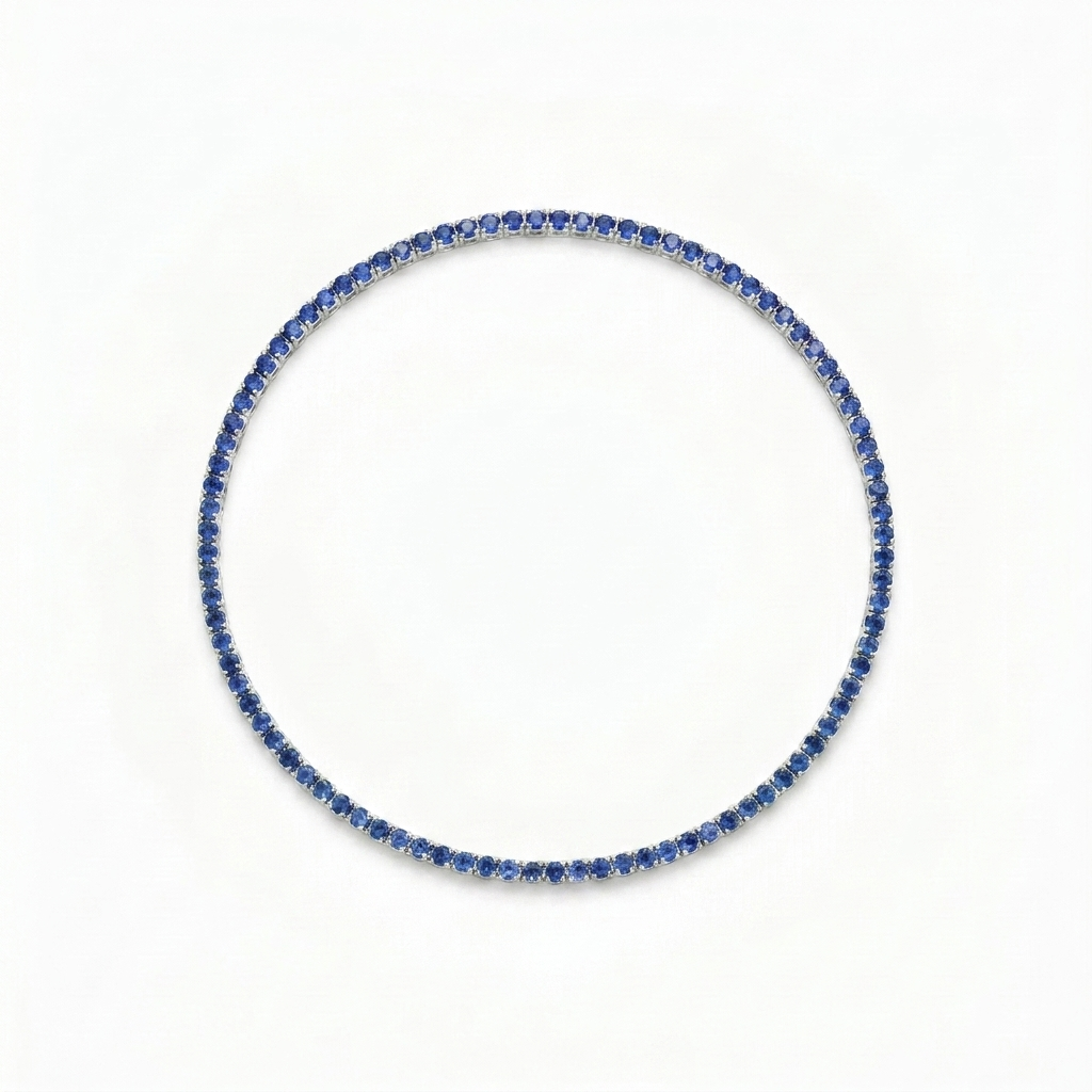 Bracciale Saldato Tennis Blu - Nomissimo