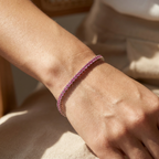 Bracciale Saldato Tennis Rosa - Nomissimo