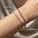 Bracciale Saldato Tennis Rosa - Nomissimo
