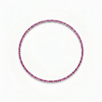Bracciale Saldato Tennis Rosa - Nomissimo